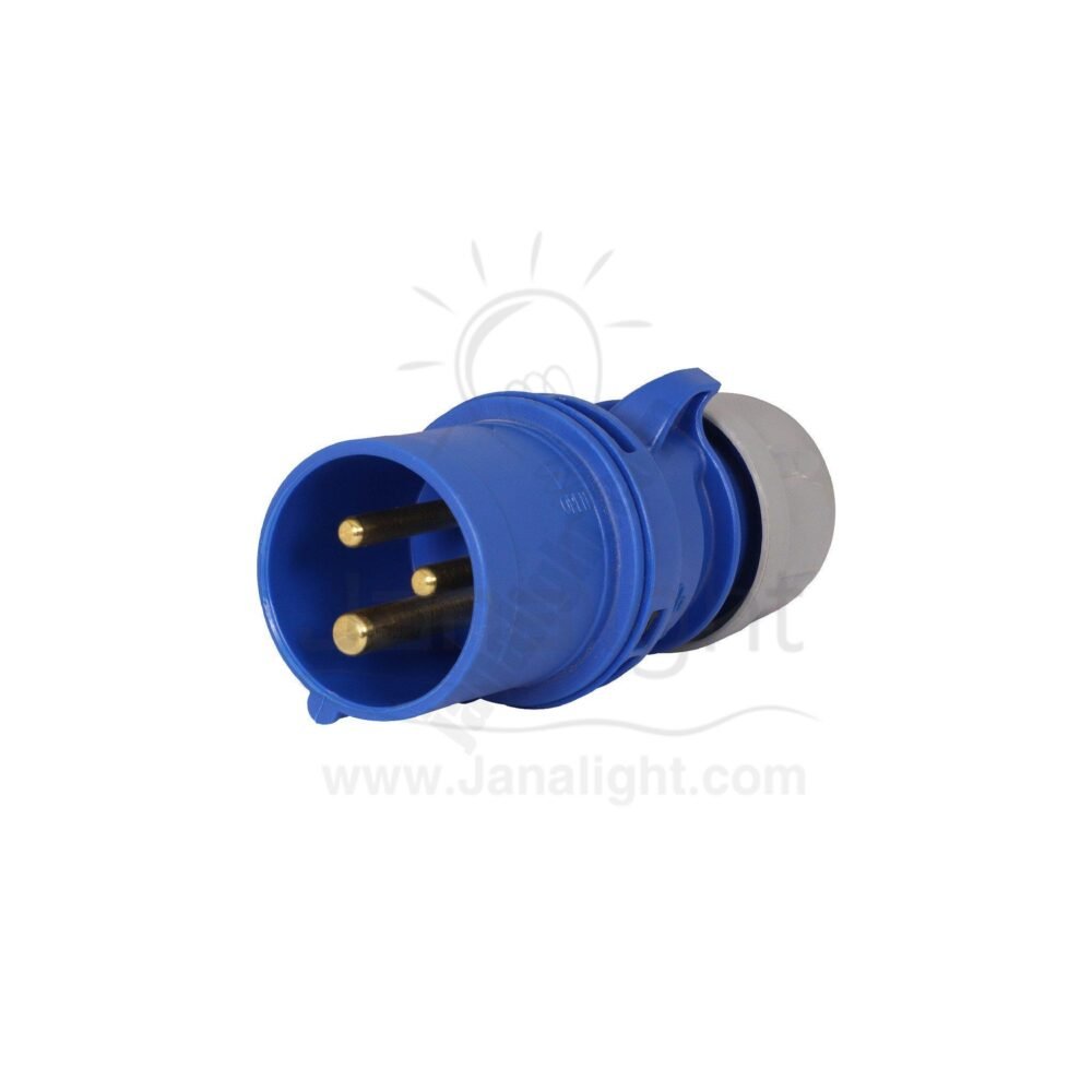 بريزة صاروخ 16 امبير 3 بول داخل Inside Installation 3P 16A Industrial Connector Plug